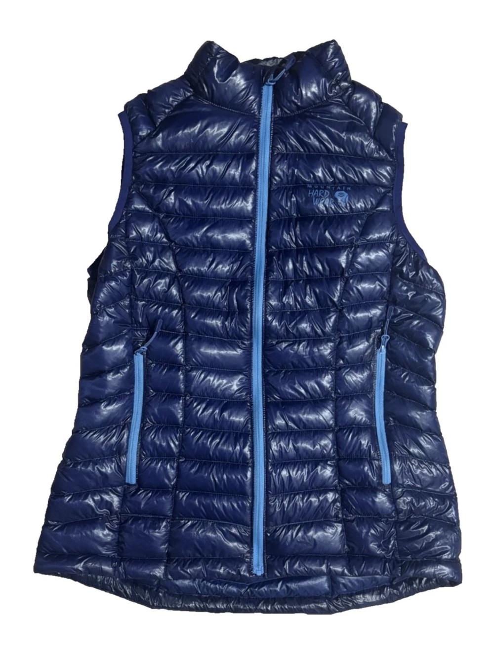 Mountain Hardwear Women's Ghost Whisperer Down Vest Ultralight Puffer Blue Small